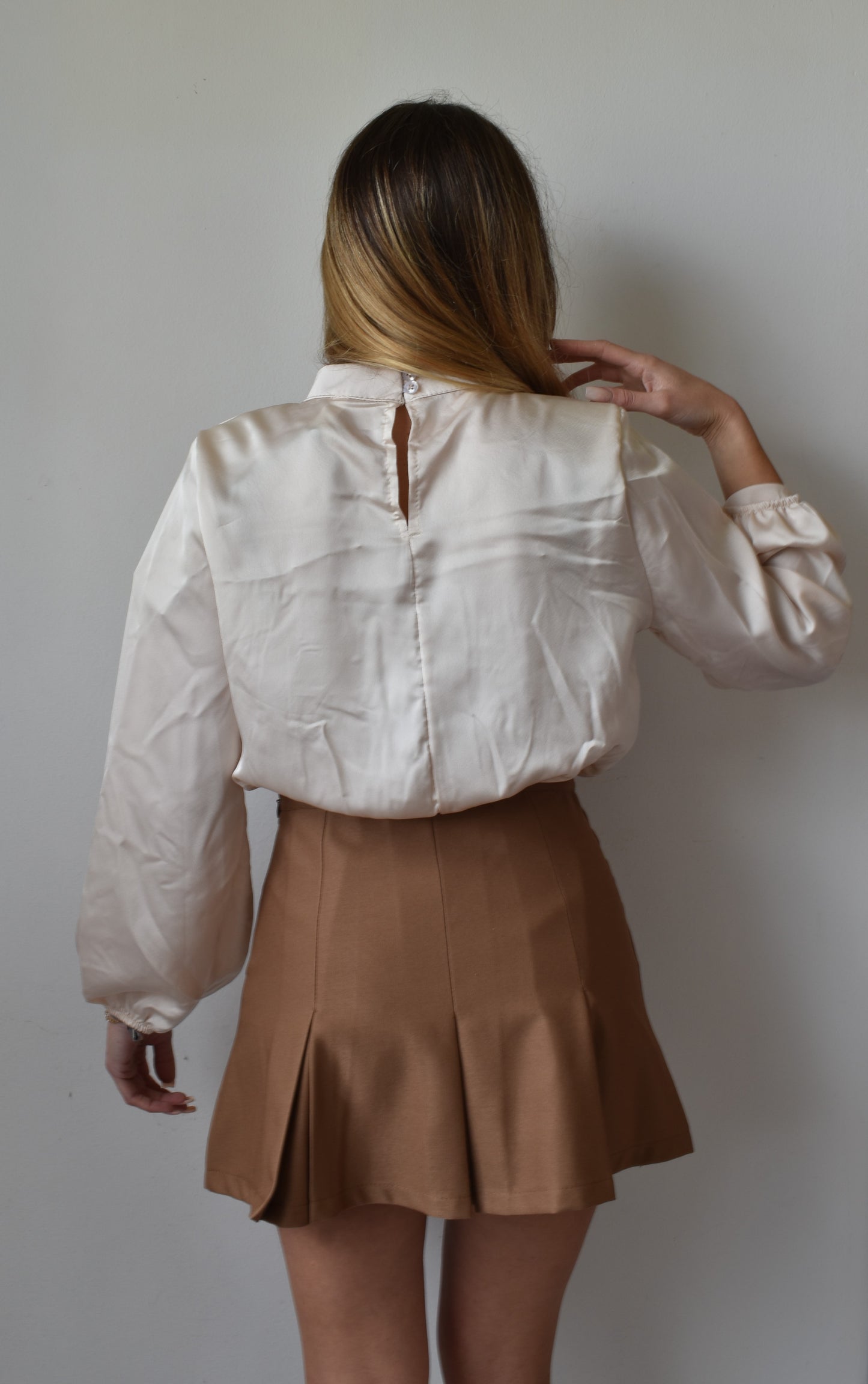 Blusa in raso