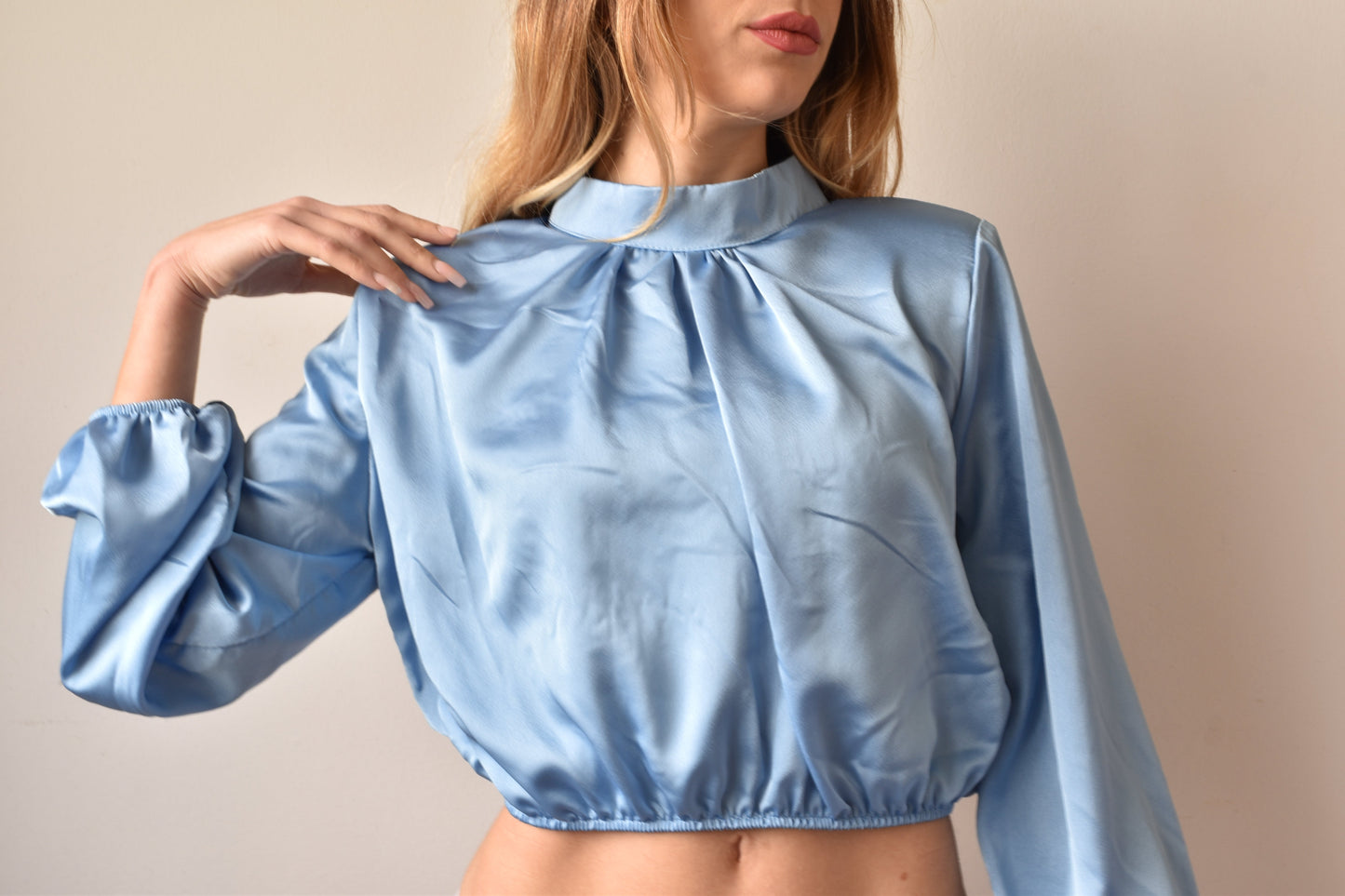 Blusa in raso