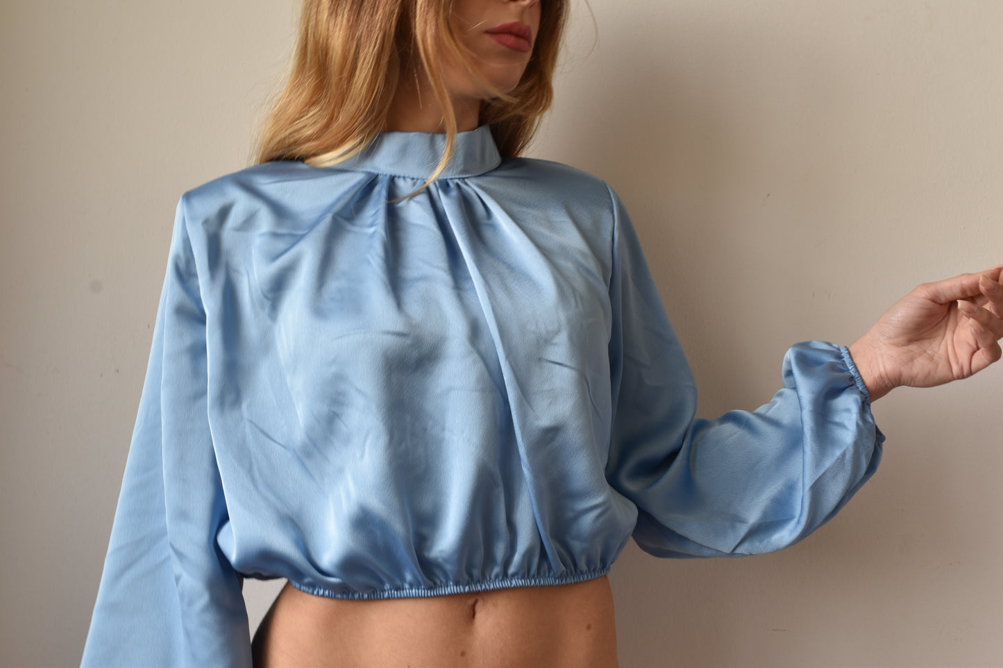 Blusa in raso